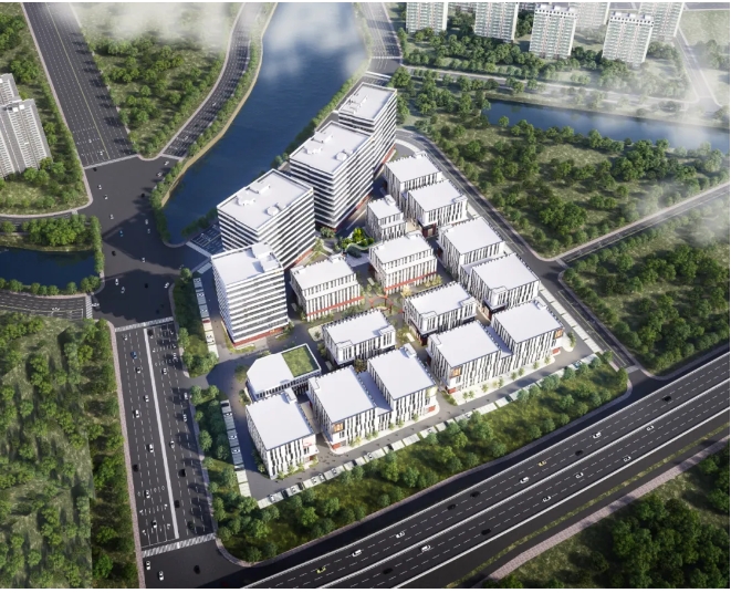 浦仪公路旁，，，，，竖起工业新地标